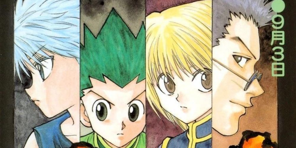 Cover for Volume 10 of the Hunter x Hunter manga.