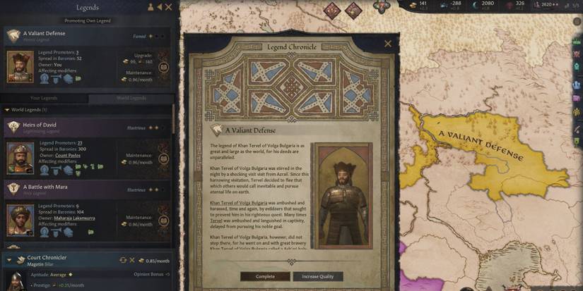 Crusader Kings 3 Legend Chronicle