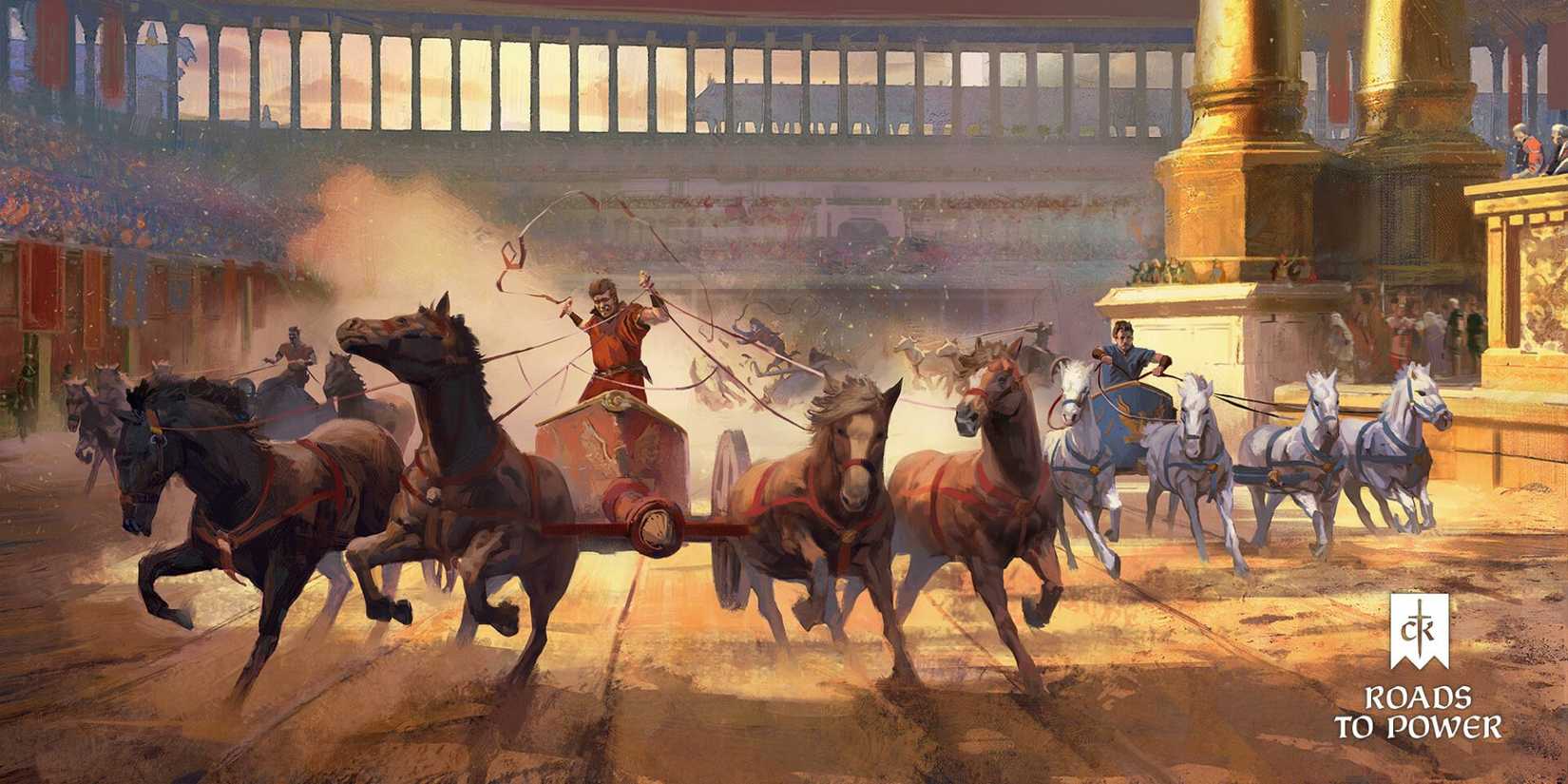 Crusader Kings 3 Roads To Power DLC Art