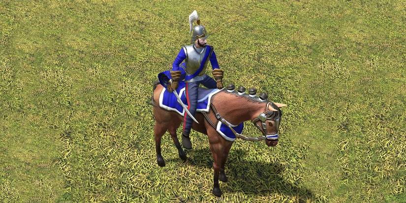 Cuirassier unit in Age of Empires