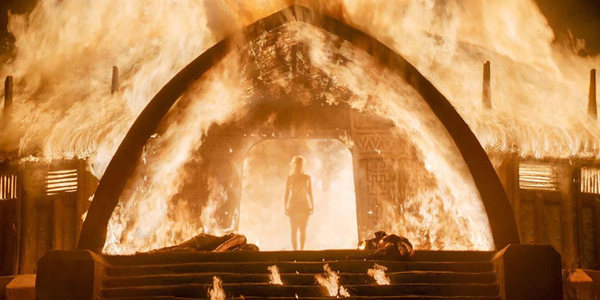 Daenerys Survives The Dothraki Fire