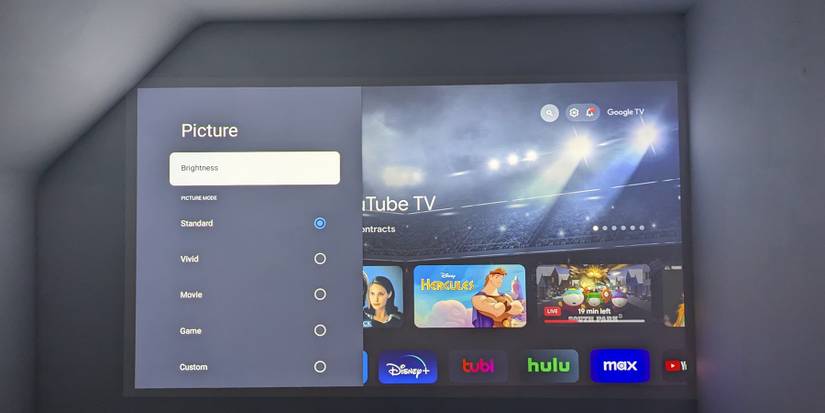 Dangbei Atom Projector Image Settings