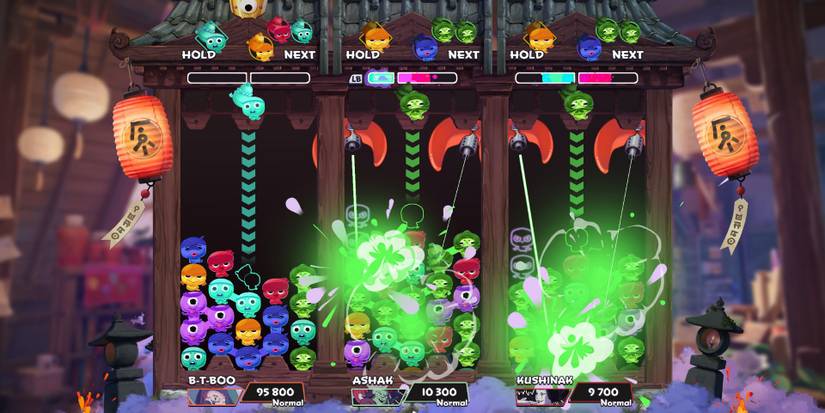 A three player game in Danghost