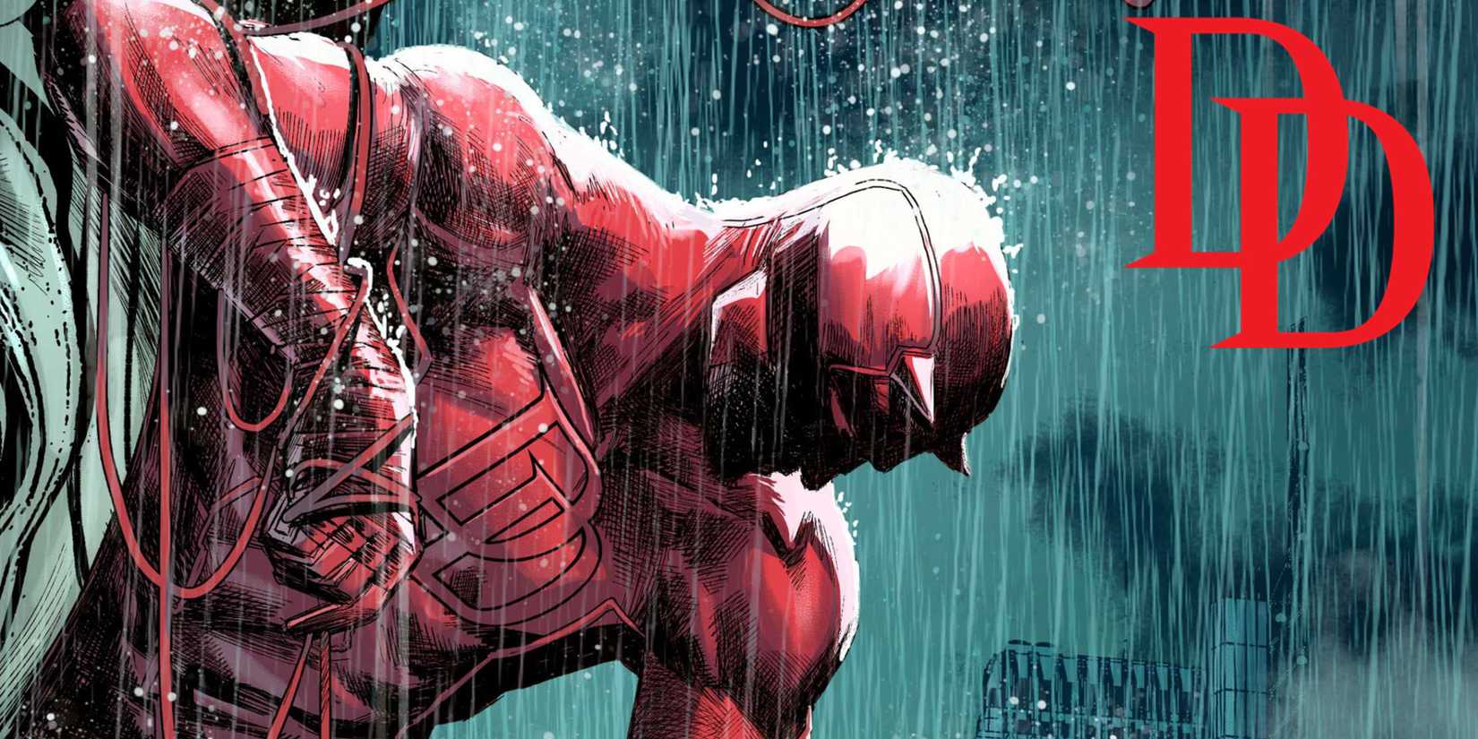 Daredevil Comic Rain