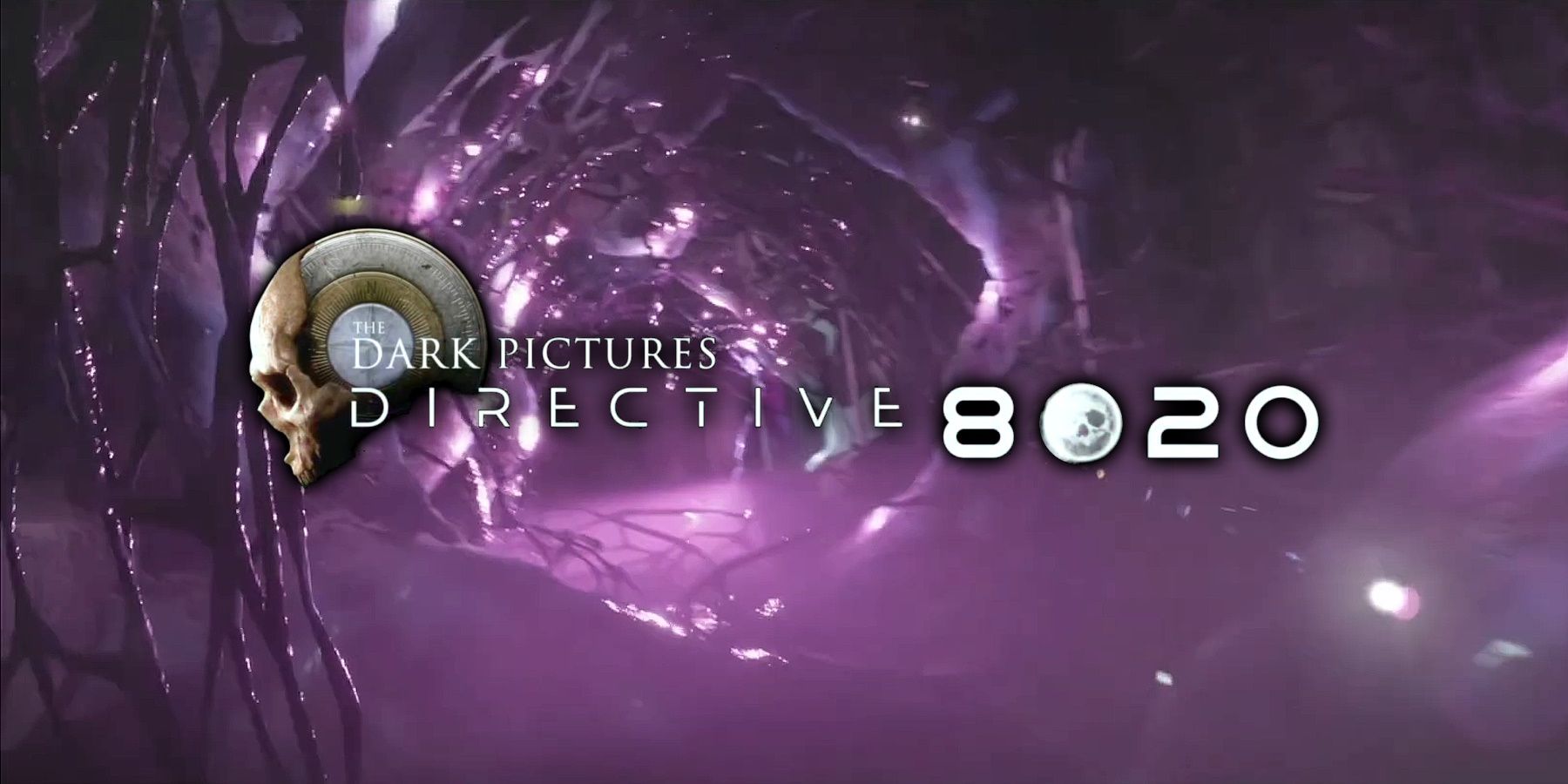 Dark Pictures Directive 8020 trailer still with game logo