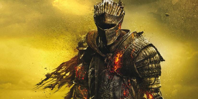 Dark Souls 3 Soul of Cinder looking at viewer