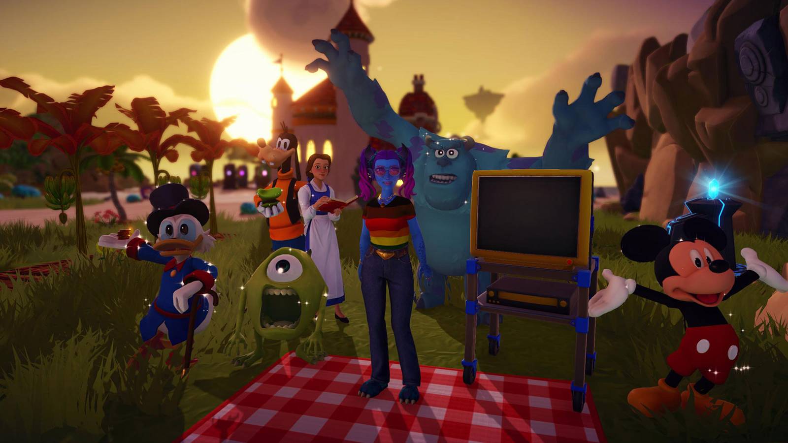 Monster Movie Night in Disney Dreamlight Valley