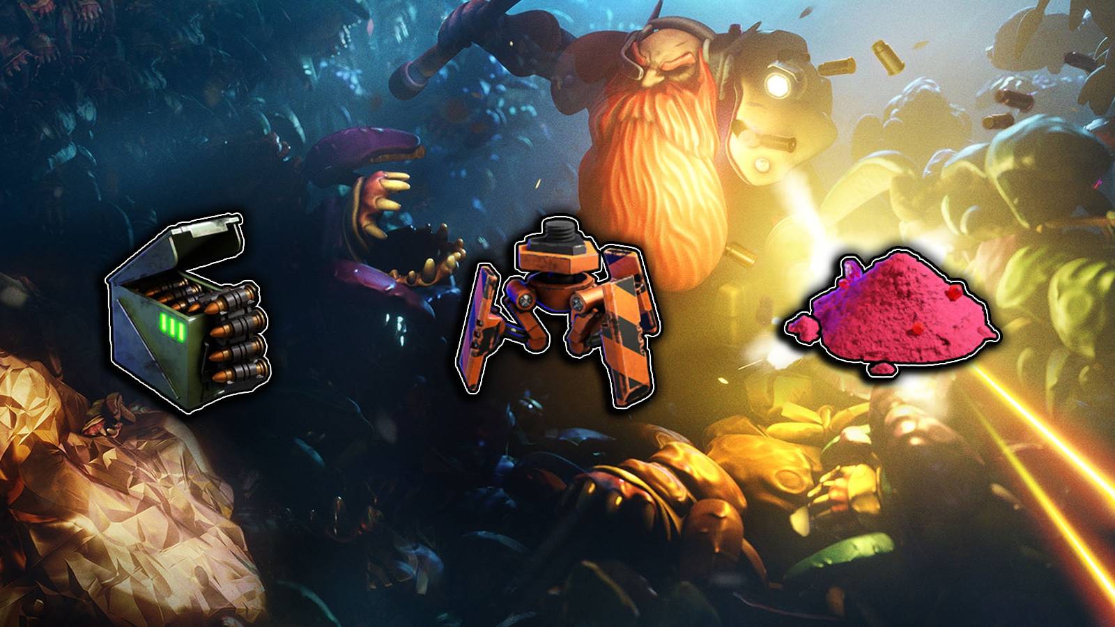 Deep Rock Galactic Survivor - Best Artifacts Header Image