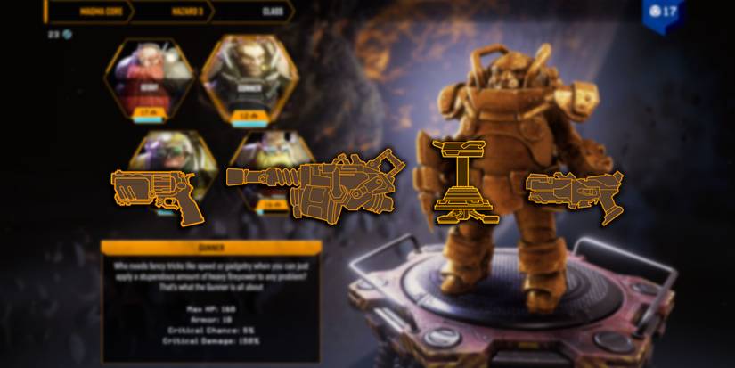 Deep Rock Galactic Survivor Gunner Build 3