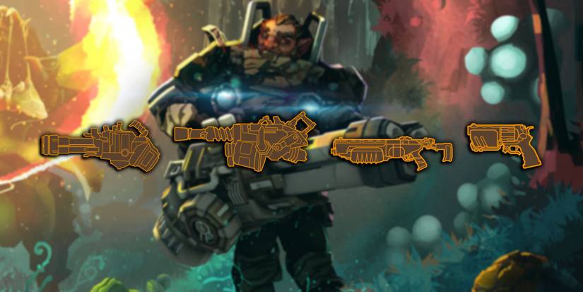 Deep Rock Galactic Survivor Gunner Build 4