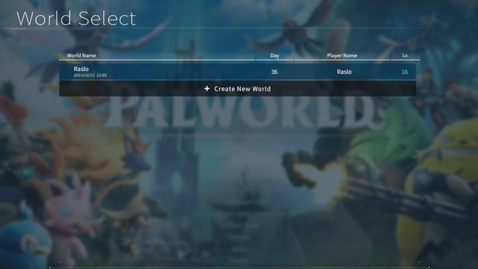 Delete World Screen Java Palworld: How to Delete a World