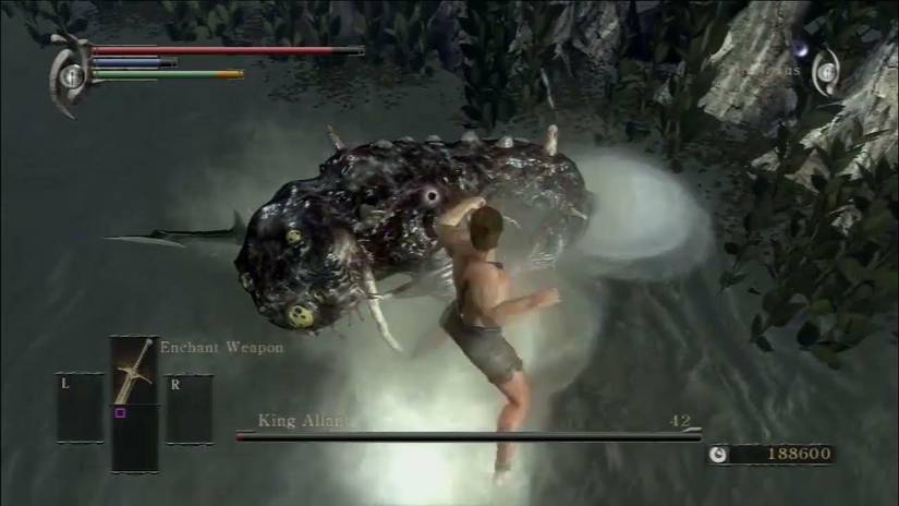 demon's souls king allant fight