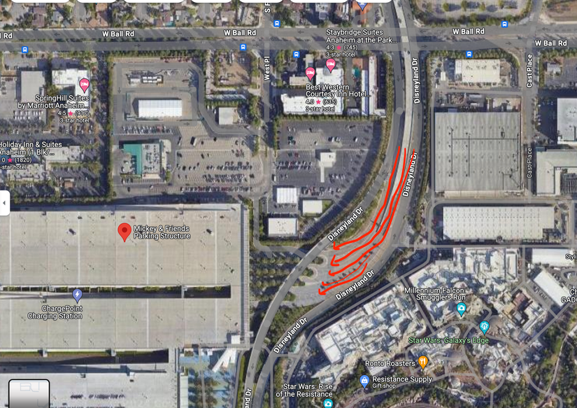 disneyland parking guide