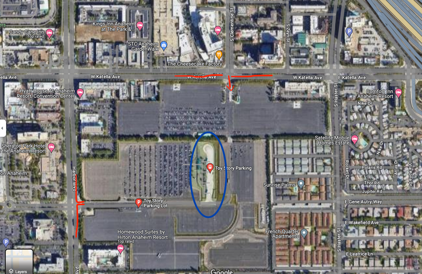 disneyland parking guide