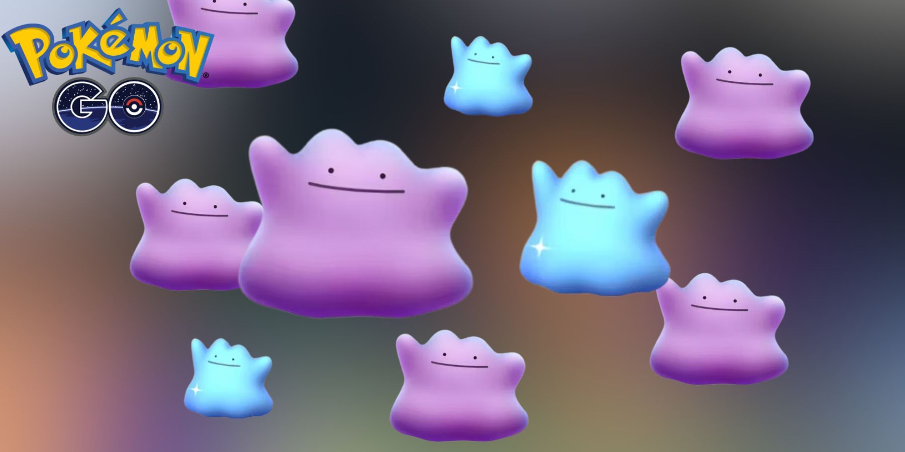 Ditto and Shiny Ditto disguises for Pokemon GO