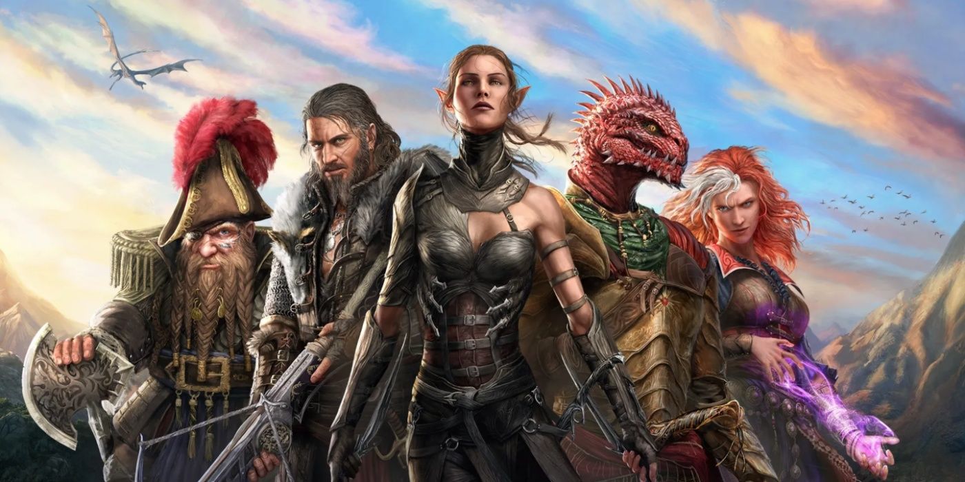 Divinity Original Sin 2 characters posing 