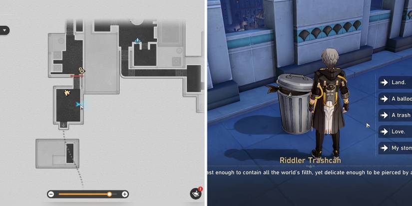 dream edge Lordly Trashcan chest 2 location in honkai star rail