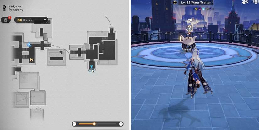 dream edge warp trotter location in honkai star rail