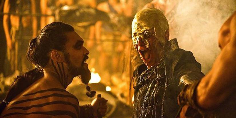 Drogo Kills Viserys in Game of Thrones