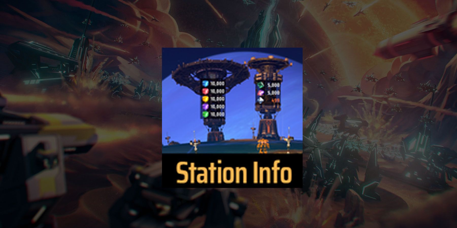 DSP Station Info in Dyson Sphere Program