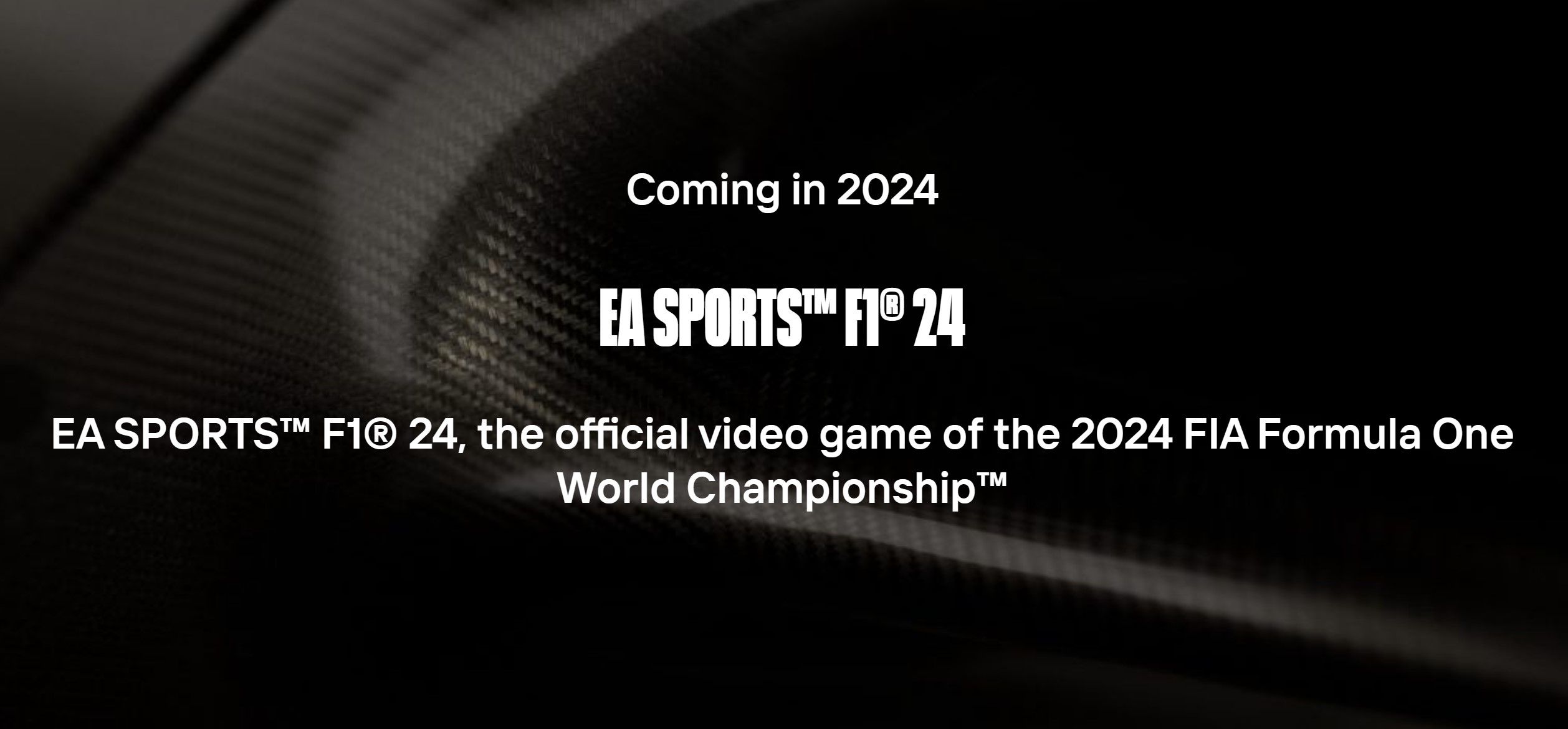 EA Sports F1 24 Teaser February 26 2024