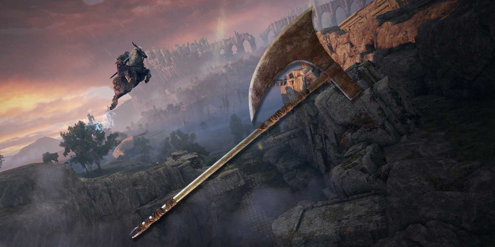 Elden Ring Crescent Moon Axe (Greataxe)