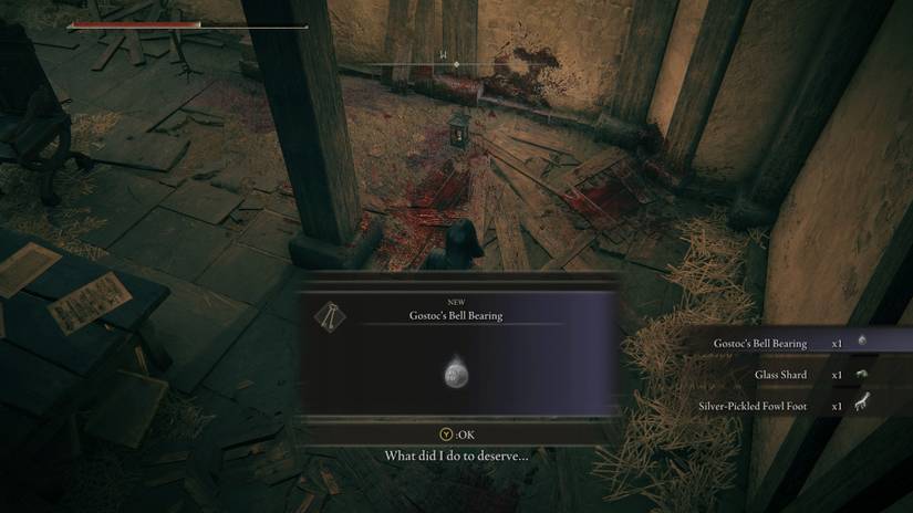 Elden Ring - Gostoc's Bell bearing