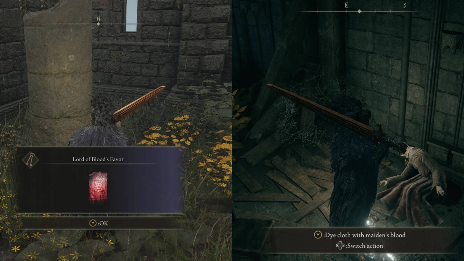 Elden Ring - Maiden Blood locations