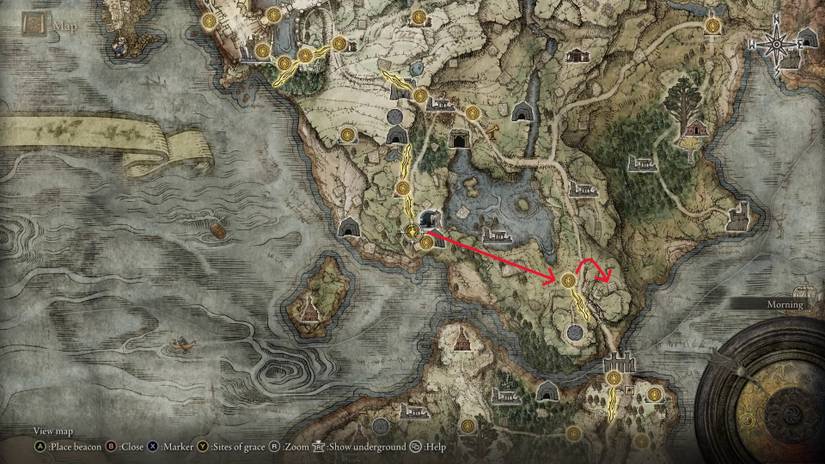 Elden Ring - Royal House Scroll location