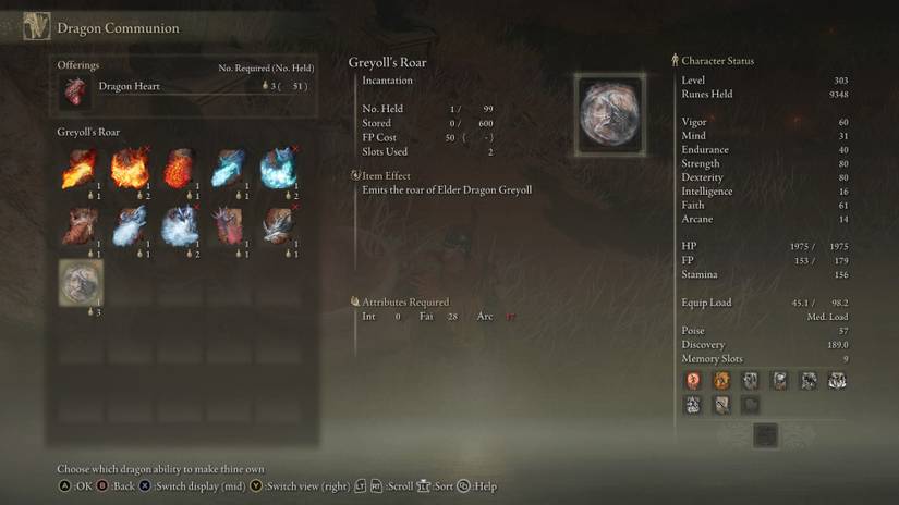 Elden Ring - Trading Greyoll's Roar