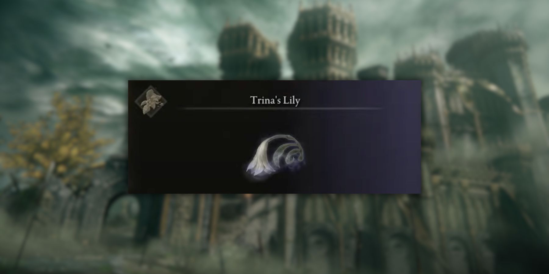 Trina's Lily in Elden Ring