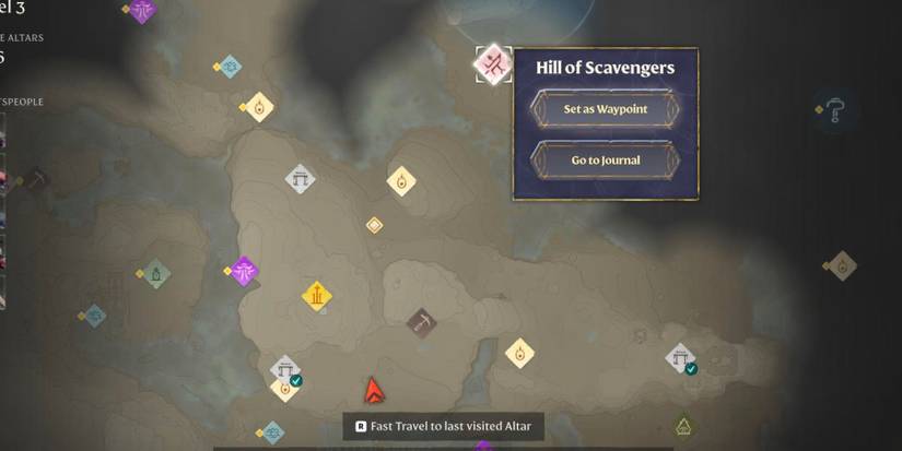 enshrouded scavenger matron boss location