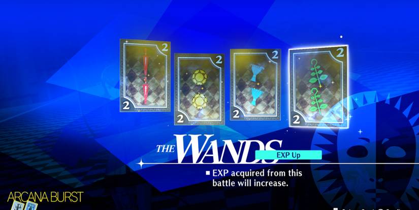 EXP Shuffle Time Card in Persona 3 Reload