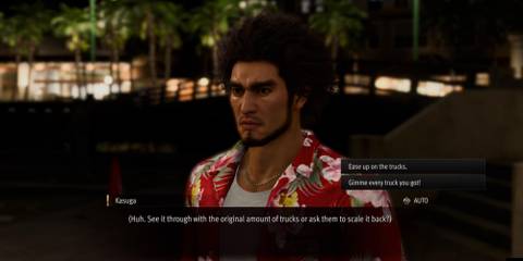 Failing all three times in Substory 28 in Like a Dragon: Infinite Wealth