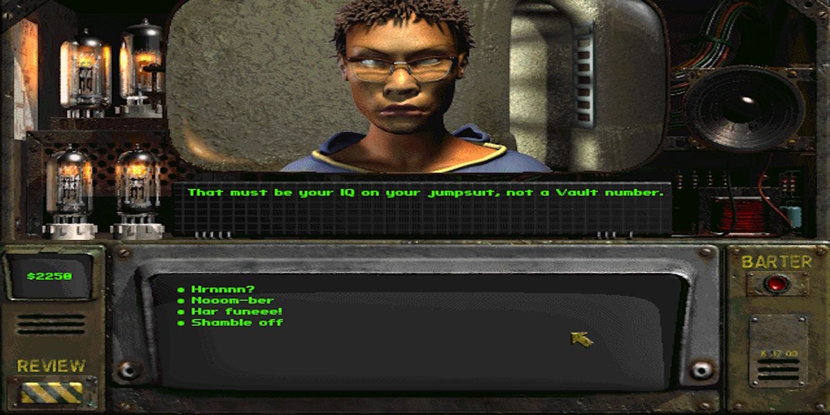 Fallout Low INT Dialogue