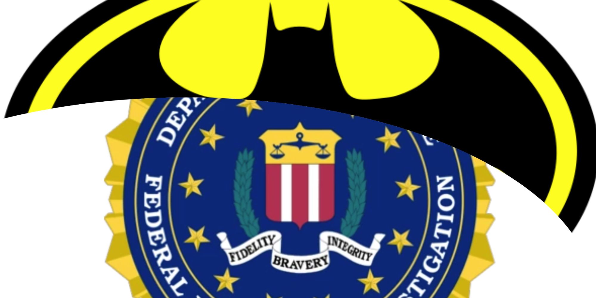 FBI and Batman Logo