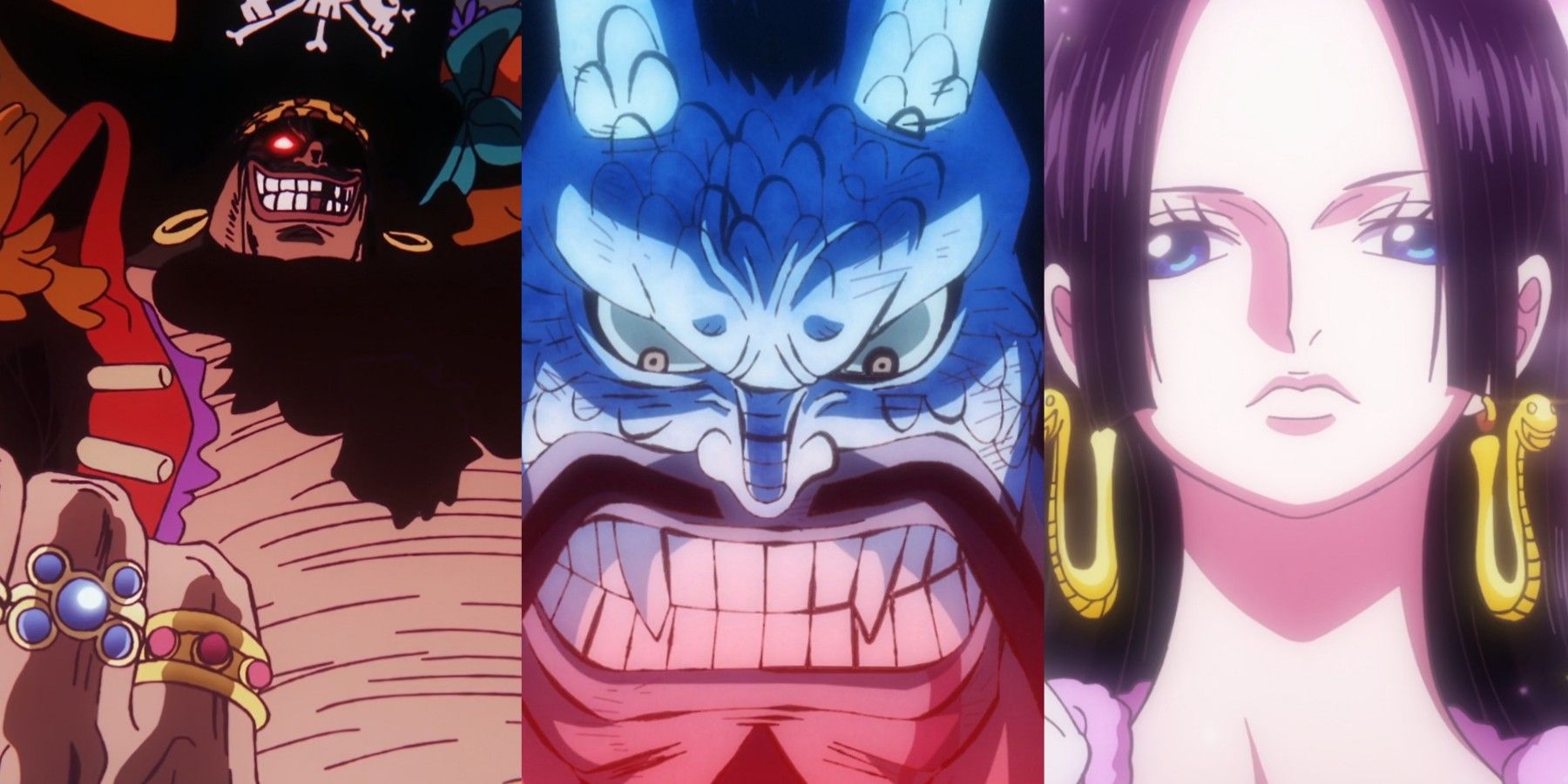 featured One Piece Devil Fruits That Are Immune To Haki Blackbeard Hancock Kaido