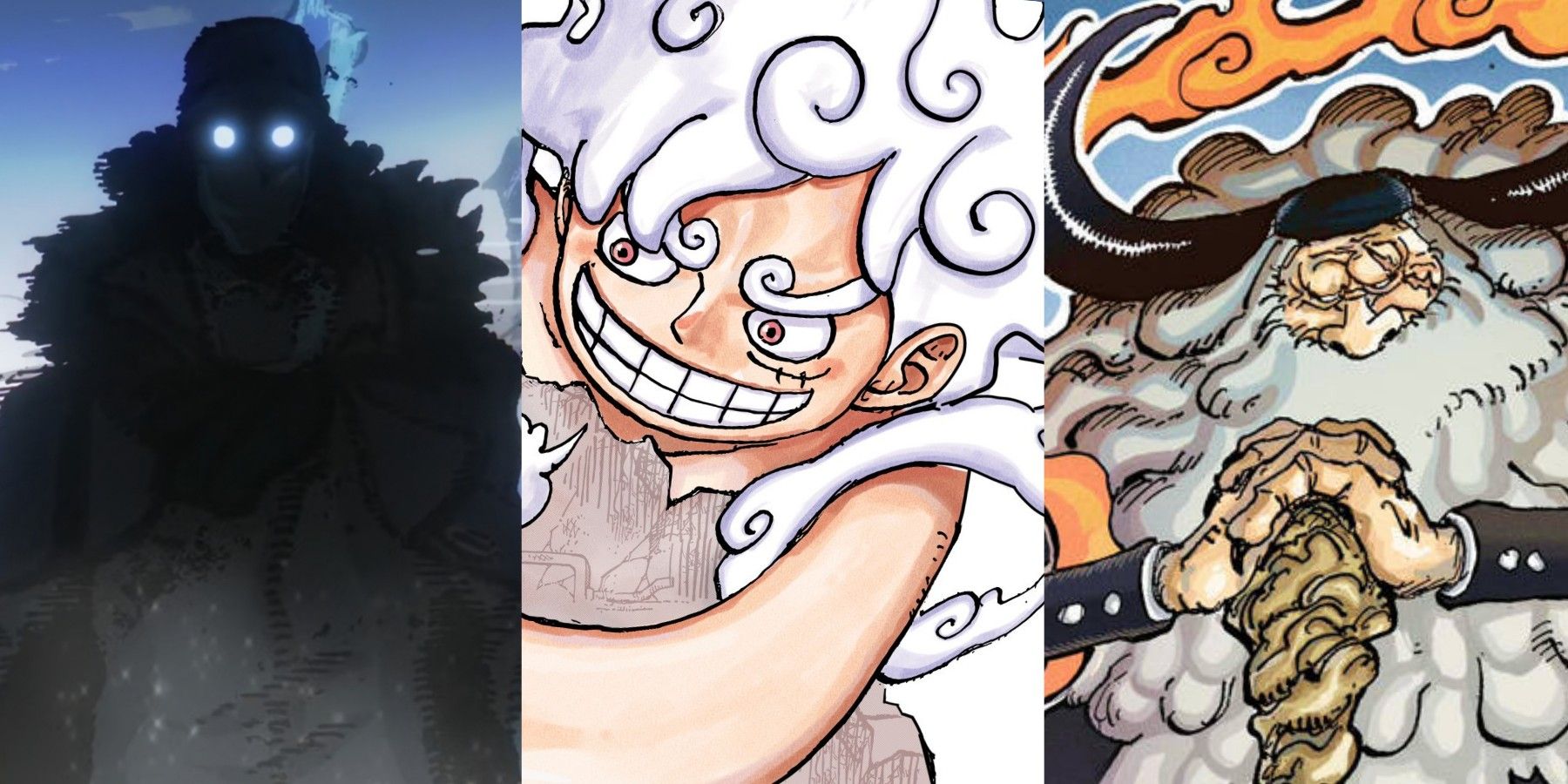 featured One Piece Every Major Group Involved In The Egghead War Saturn Luffy Kuzan
