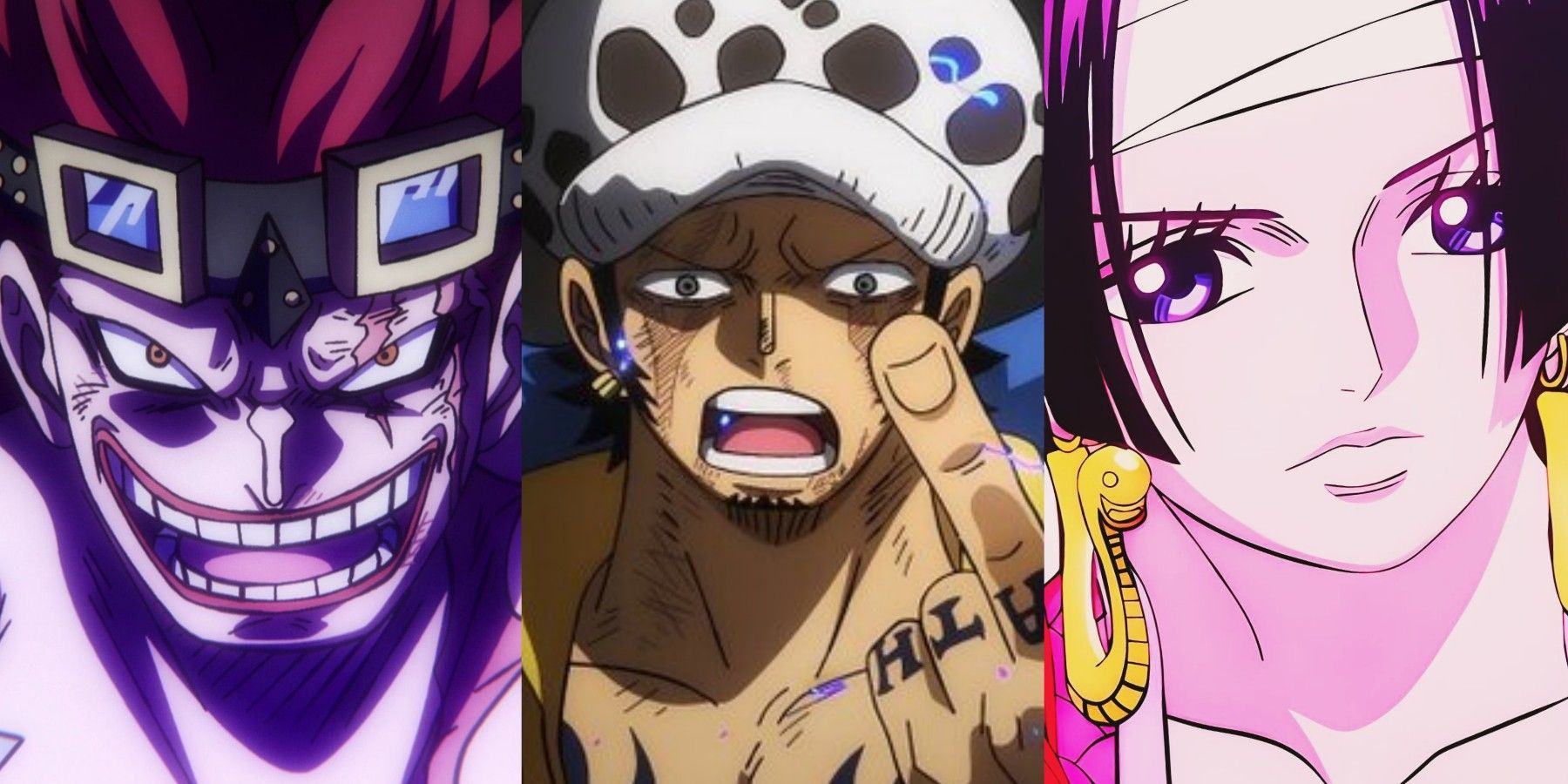 featured One Piece Strongest Captains With The Weak Crews, Ranked Kid Law Hancock