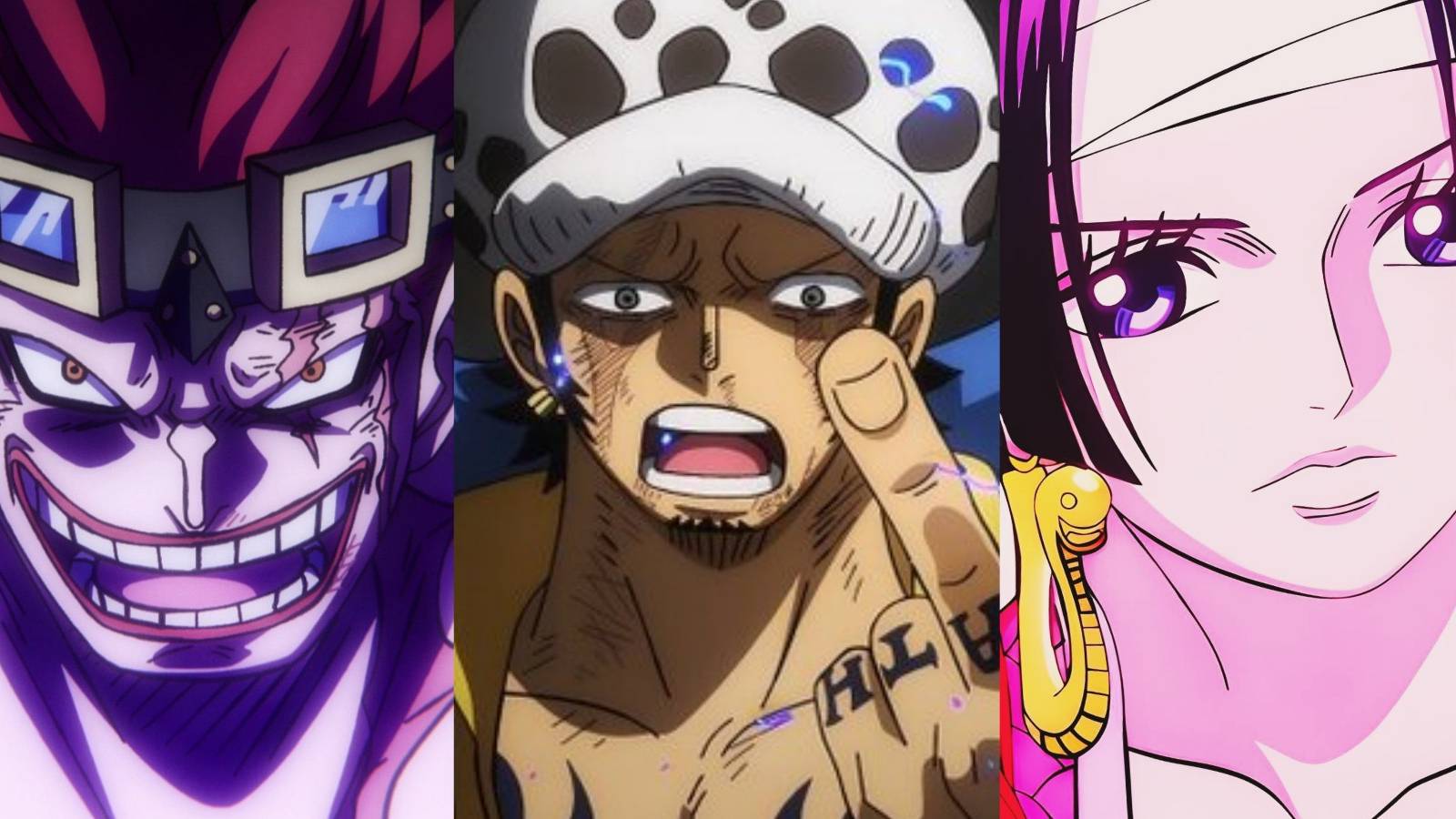 featured One Piece Strongest Captains With The Weak Crews, Ranked Kid Law Hancock