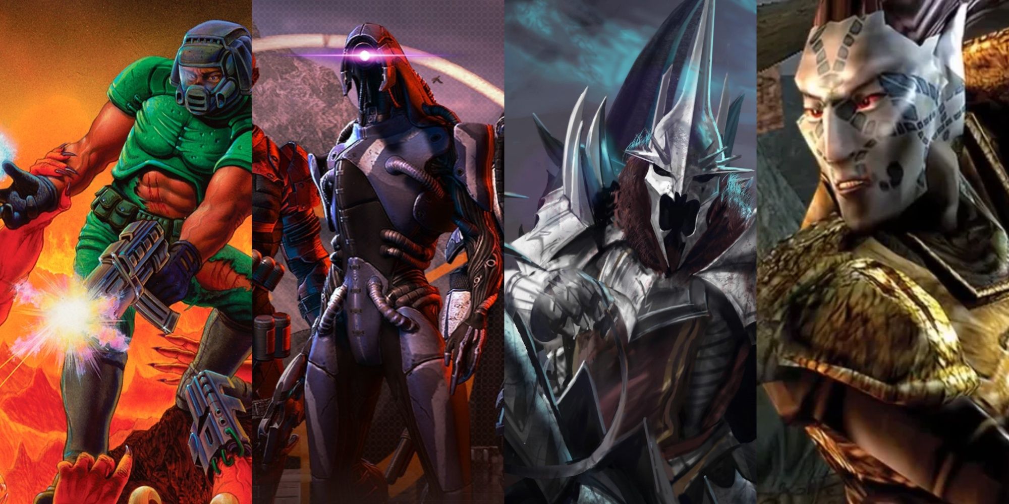 Collage of Doom, Mass Effect 3, Rise of the Witchking and Morrowind