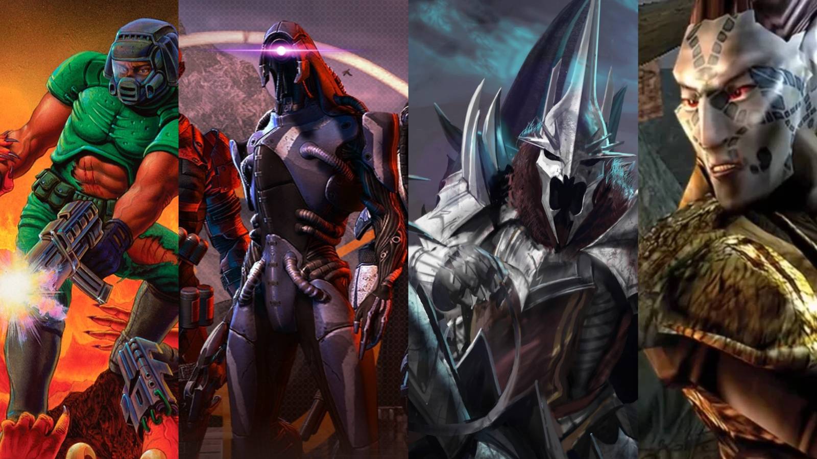 Collage of Doom, Mass Effect 3, Rise of the Witchking and Morrowind