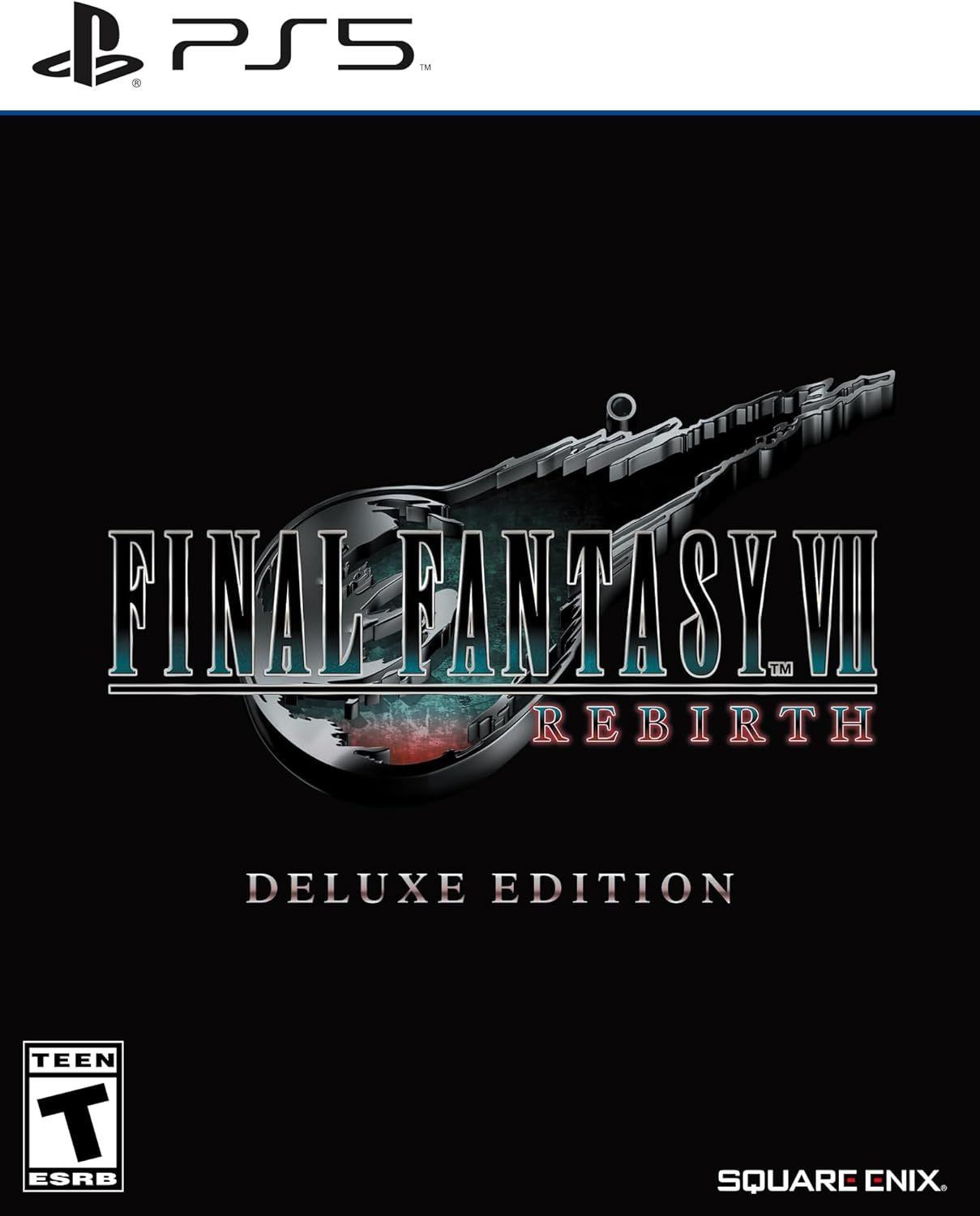 Square Enix PS5 Final Fantasy VII: Rebirth - Deluxe Edition + Pre-Order  Bonus 
