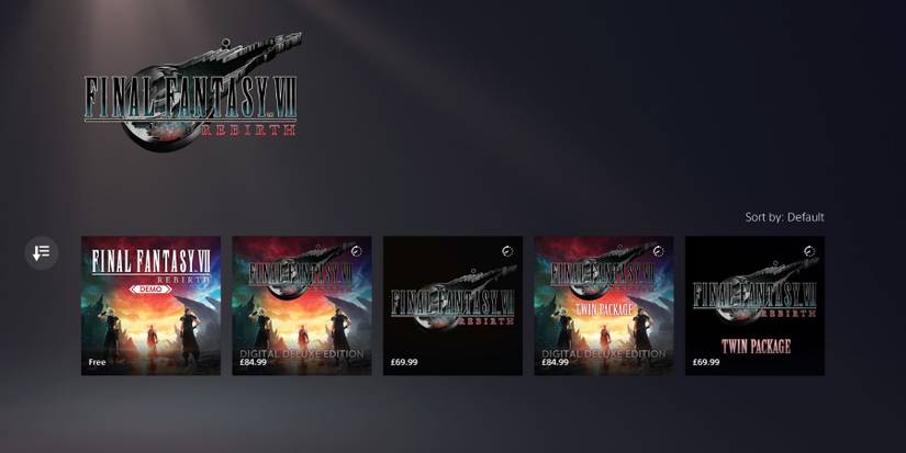 Is the Amazon preorder of Final Fantasy VII Rebirth a disc copy