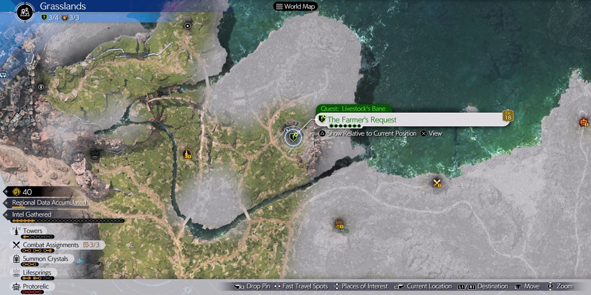 final-fantasy-7-rebirth-livestocks-bane-starting-location - How to Complete the Livestock's Bane Side Quest in Final Fantasy 7 Rebirth