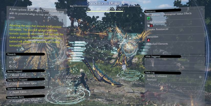 final-fantasy-7-rebirth-words-wont-do-sandstorm-drake-weakness