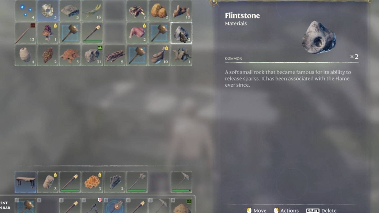 flintstone enshrouded