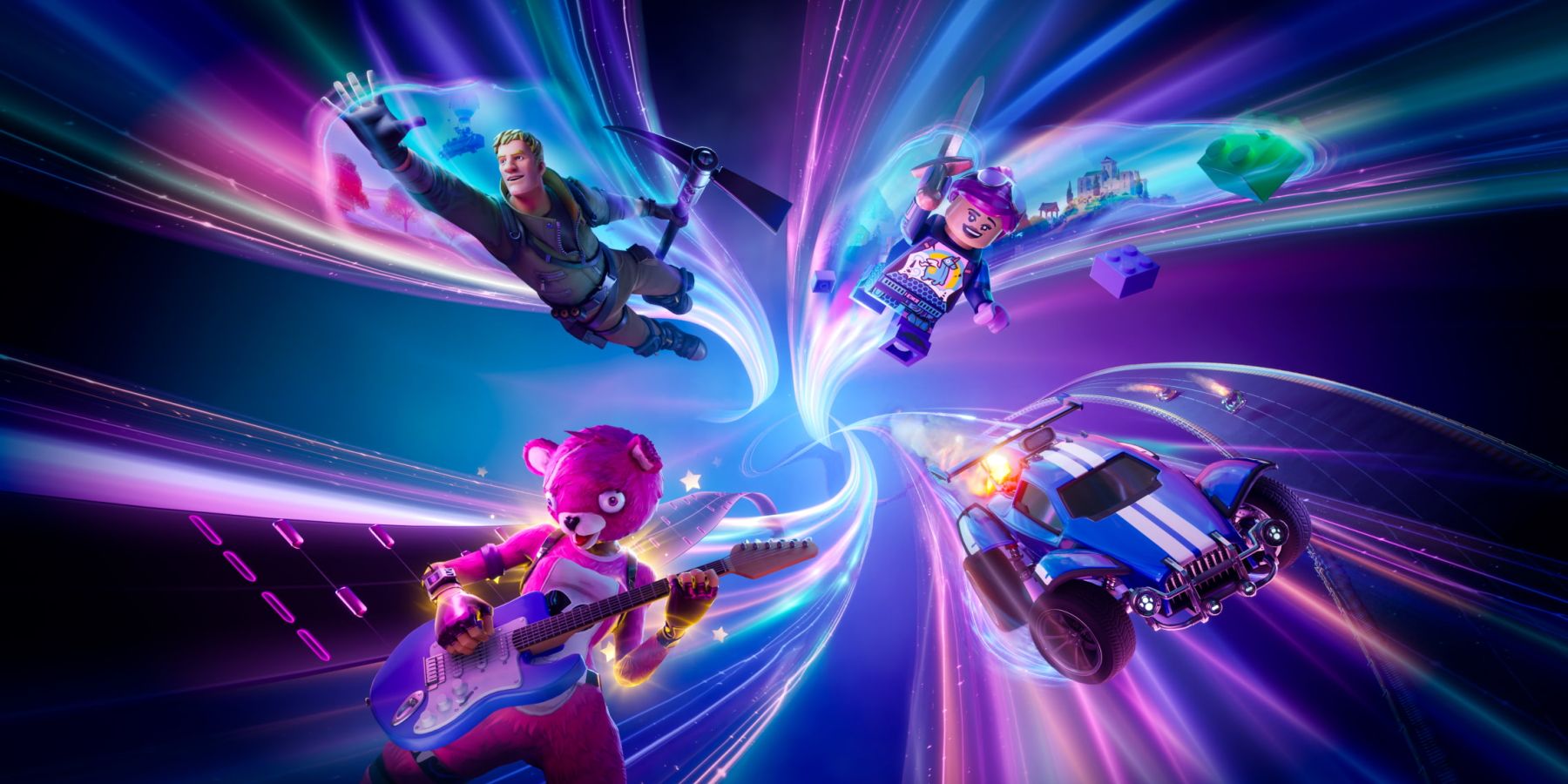 The key art for Fortnite's Chapter 5 update.