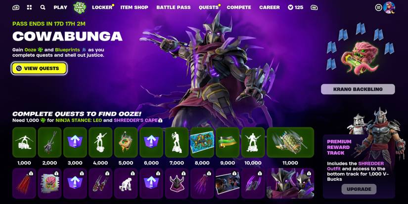 fortnite event pass rewards 