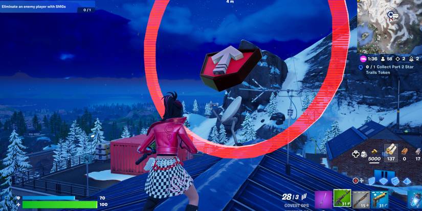 level up token near stormy station